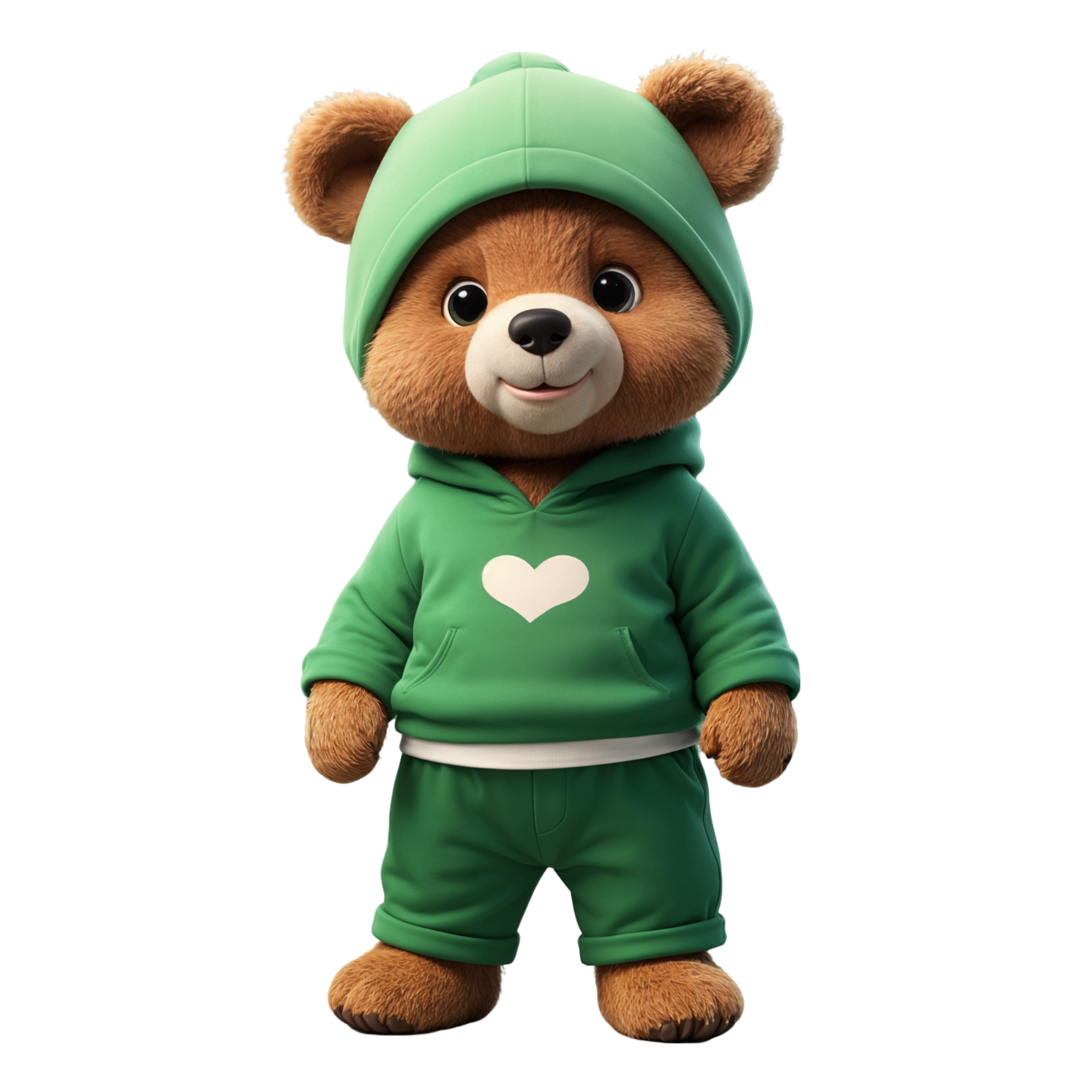 Plyšákovo maskot bez pozadia